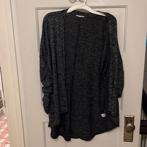 Cardigan with fancy sleeves